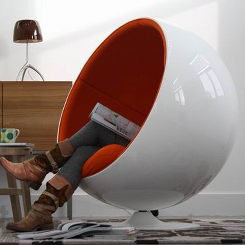 球椅Ball太空椅Chair阿尼奥泡泡椅蛋型转椅成人版玻璃钢地产展示