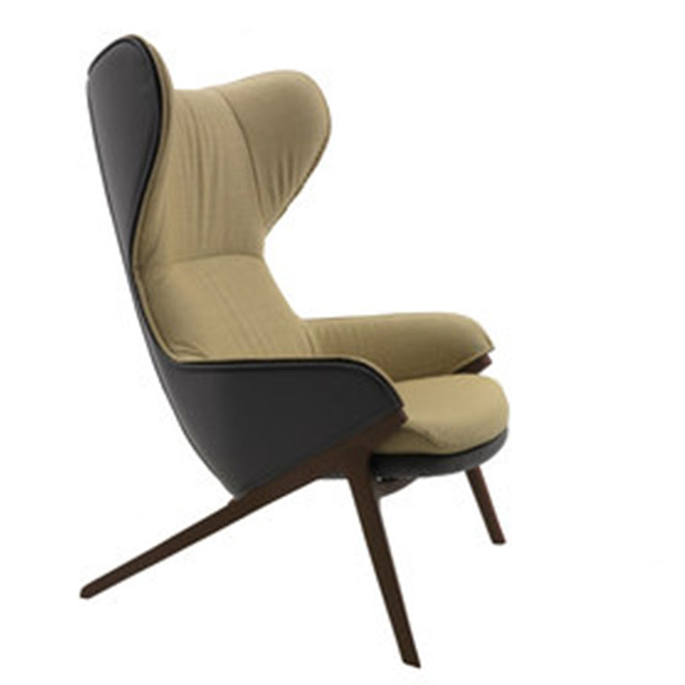 Wing chair P22 Armchair 卡西纳休闲椅  会客椅 接待椅 设计师
