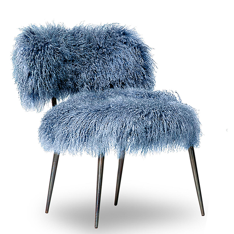 意大利Baxter MAMA  NEPA 教母设计师Paola Navone  巴克斯特  羊毛绒绒羊绒椅子摇椅