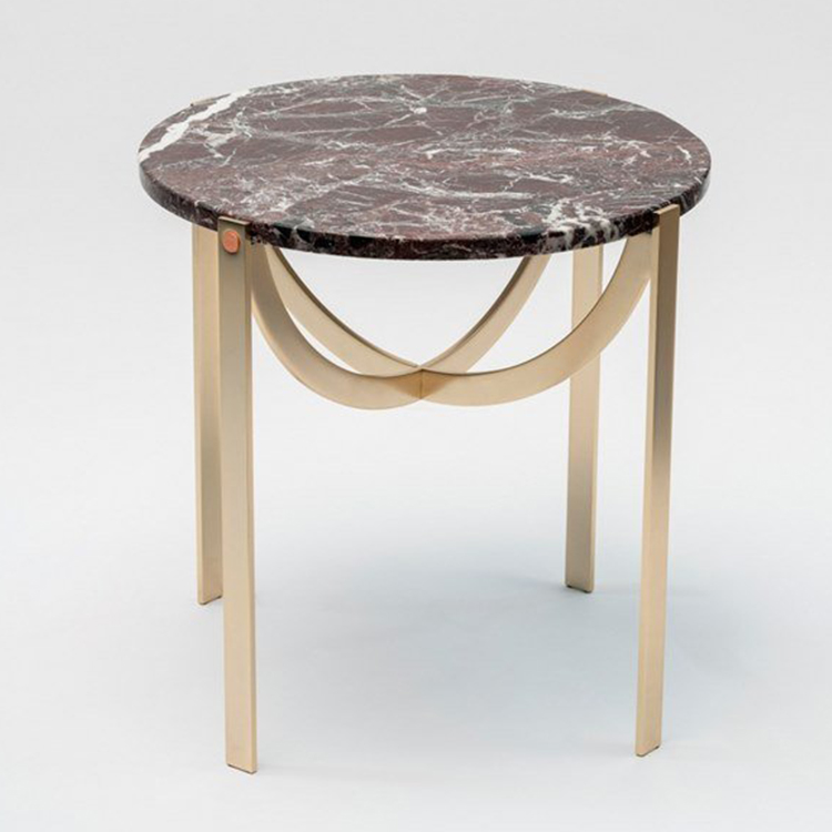 2022年新品 法国洛杉矶Patrick Norguet 设计系列 :​阿斯特拉茶几 卡利斯休闲椅 不锈钢镀金